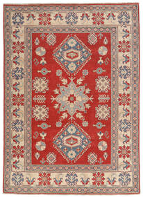  Kazak Fine Rug 190X263 Wool Dark Red/Brown Carpetvista