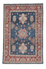 118X178 絨毯 オリエンタル カザック Fine ダークレッド/ブラック (ウール, アフガニスタン) Carpetvista
