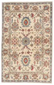  Kazak Fine Rug 142X220 Wool Beige/Brown Small Carpetvista