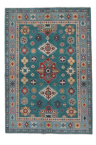 Kazak Fine Rug 147X209 Wool Dark Blue/Black Small Carpetvista
