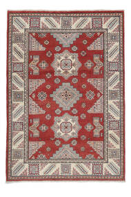 Kazak Fine Teppe 121X174 Mørk Rød/Brun Ull, Afghanistan Carpetvista
