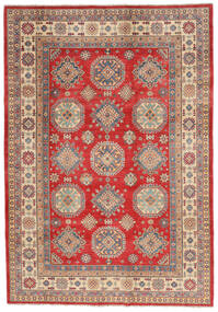  Orientalischer Kazak Fine Teppich 183X265 Braun/Dunkelrot Wolle, Afghanistan Carpetvista