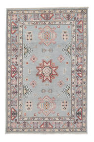  119X180 Kazak Fine Rug Grey/Brown Afghanistan Carpetvista