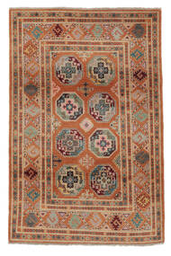  Oriental Kazak Fine Rug 120X179 Brown/Dark Red Wool, Afghanistan Carpetvista
