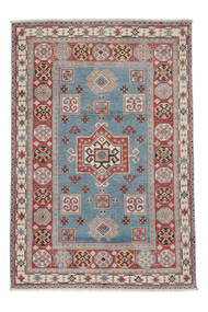 絨毯 オリエンタル カザック Fine 118X170 茶色/ダークグレー (ウール, アフガニスタン)