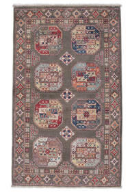  Itämainen Kazak Fine Matot Matto 88X142 Ruskea/Tummanpunainen Villa, Afganistan Carpetvista