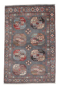  96X146 Medaillon Klein Kazak Fine Teppich Wolle, Carpetvista