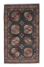  92X149 Medallion Small Kazak Fine Rug Wool, Carpetvista