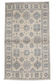 Kazak Fine Teppich 92X155 Beige/Grau Carpetvista