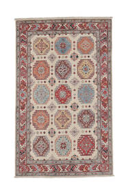  Oriental Kazak Fine Rug 116X188 Brown/Dark Red Wool, Afghanistan Carpetvista