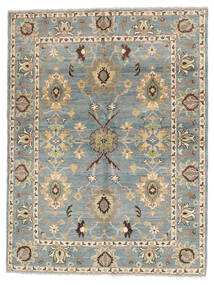 150X198 絨毯 オリエンタル カザック Fine ダークグレー/グリーン (ウール, アフガニスタン) Carpetvista