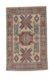 119X187 Tapete Oriental Kazak Fine Vermelho Escuro/Laranja (Lã, Afeganistão) Carpetvista
