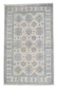88X138 絨毯 オリエンタル カザック Fine グレー/ライトグレー (ウール, アフガニスタン) Carpetvista