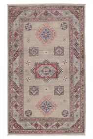Kazak Fine Rug 90X147 Brown/Dark Red Wool, Afghanistan Carpetvista