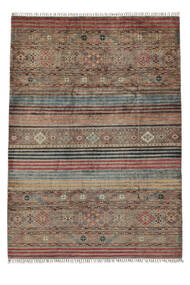 Shabargan Rug 209X295 Brown/Black Wool, Afghanistan Carpetvista