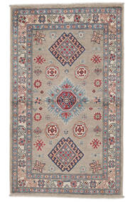  Kazak Fine Rug 90X151 Wool Brown/Dark Red Small Carpetvista