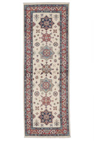  Kazak Fine Rug 83X239 Wool Black/Beige Small Carpetvista