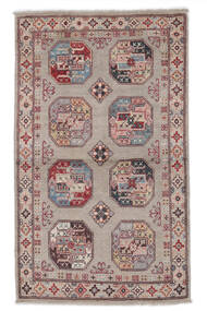  Oriental Kazak Fine Rug 90X150 Brown/Dark Red Wool, Afghanistan Carpetvista