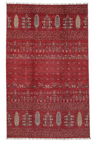 Shabargan Rug 198X320 Dark Red Wool, Afghanistan Carpetvista
