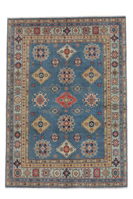  168X239 Medallion Kazak Fine Rug Wool, Carpetvista