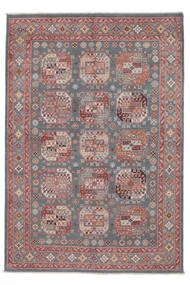  Kazak Fine Rug 169X244 Wool Dark Red/Brown Carpetvista