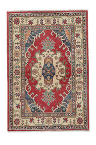  Oriental Kazak Fine Rug 97X142 Brown/Dark Red Wool, Afghanistan Carpetvista