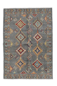 163X233 Medallion Kazak Fine Rug Wool, Carpetvista