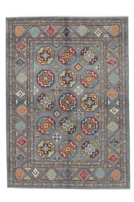 絨毯 オリエンタル カザック Fine 171X240 ダークグレー/茶色 (ウール, アフガニスタン)