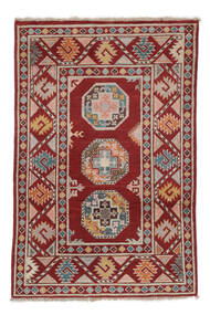  83X125 Medallion Small Kazak Fine Rug Wool, Carpetvista