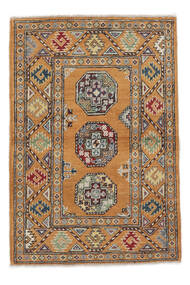 82X124 Kazak Fine Rug Oriental Brown/Black (Wool, Afghanistan) Carpetvista