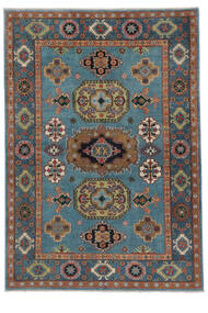  Oriental Kazak Fine Rug 170X239 Brown/Black Wool, Afghanistan Carpetvista