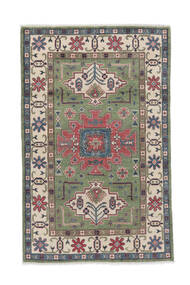 115X181 絨毯 オリエンタル カザック Fine グリーン/ダークグリーン (ウール, アフガニスタン) Carpetvista