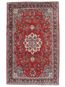 206X318 Mehraban Teppich Orientalischer Dunkelrot/Braun (Wolle, Persien/Iran)