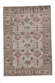  Orientalischer Kazak Ariana Teppich 207X296 Braun/Dunkelgrau Wolle, Afghanistan Carpetvista