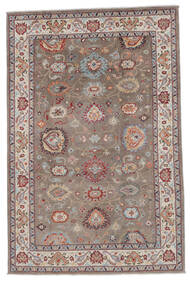 195X296 絨毯 オリエンタル カザック Fine 茶色/ダークレッド (ウール, アフガニスタン) Carpetvista