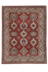  Kazak Fine Rug 236X312 Wool Brown/Dark Red Large Carpetvista