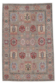  194X293 Medaillon Kazak Fine Teppich Wolle, Carpetvista