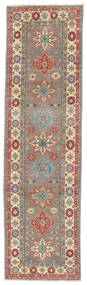 83X300 Kazak Fine Rug Oriental Runner
 Brown/Orange (Wool, Afghanistan) Carpetvista