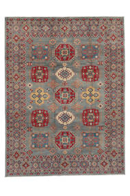 272X361 Tapete Kazak Fine Oriental Castanho/Vermelho Escuro Grande (Lã, Afeganistão) Carpetvista
