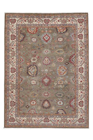  Kazak Fine Rug 242X332 Wool Brown/Dark Red Large Carpetvista
