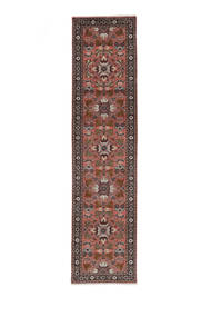 絨毯 オリエンタル マラバン 76X310 廊下 カーペット ダークレッド/ブラック (ウール, ペルシャ/イラン)