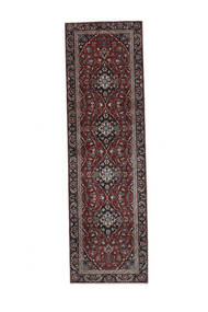  Persian Keshan Rug 85X287 Black/Brown Carpetvista