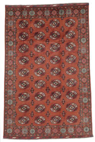  196X301 Kazak Fine Rug Dark Red/Black Afghanistan Carpetvista