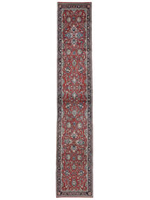 Keshan Teppe 78X414Løpere Mørk Rød/Brun Ull, Persia/Iran Carpetvista
