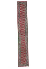  Persischer Täbriz Teppich 72X483 Dunkelrot/Braun Carpetvista