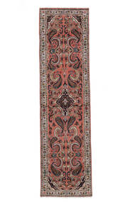 Mehraban Teppich 78X289 Läufer Dunkelrot/Schwarz Wolle, Persien/Iran Carpetvista
