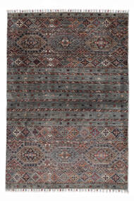  Shabargan Rug 109X151 Wool Black/Brown Small Carpetvista