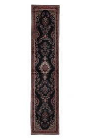  Mehraban Rug 108X493 Persian Wool Black Small Carpetvista