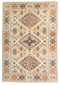  Kazak Fine Rug 145X207 Wool Orange/Beige Small Carpetvista