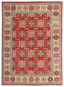 Kazak Fine Teppich 152X207 Braun/Dunkelrot Wolle, Afghanistan Carpetvista